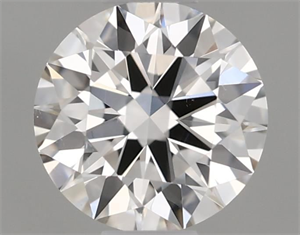 Picture of Natural Diamond 0.42 Carats, Round with Excellent Cut, I Color, VS1 Clarity and Certified by IGI