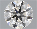 Natural Diamond 0.40 Carats, Round with Very Good Cut, G Color, SI1 Clarity and Certified by GIA