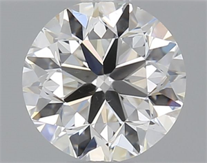 Picture of Natural Diamond 0.40 Carats, Round with Very Good Cut, G Color, SI1 Clarity and Certified by GIA