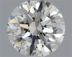 Picture of Natural Diamond 0.50 Carats, Round with Excellent Cut, J Color, SI1 Clarity and Certified by GIA