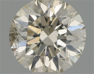 Picture of Natural Diamond 0.40 Carats, Round with Excellent Cut, K Color, I1 Clarity and Certified by IGI