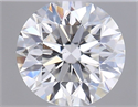 Natural Diamond 0.40 Carats, Round with Very Good Cut, G Color, SI1 Clarity and Certified by GIA