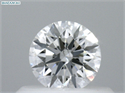 Natural Diamond 0.42 Carats, Round with Excellent Cut, D Color, SI1 Clarity and Certified by GIA