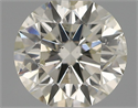 Natural Diamond 0.50 Carats, Round with Excellent Cut, J Color, SI2 Clarity and Certified by IGI