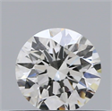 Natural Diamond 0.40 Carats, Round with Excellent Cut, H Color, VS1 Clarity and Certified by GIA