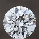 Natural Diamond 2.00 Carats, Round with Excellent Cut, D Color, SI1 Clarity and Certified by GIA