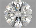 Natural Diamond 3.05 Carats, Round with Excellent Cut, H Color, SI2 Clarity and Certified by GIA