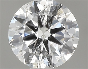 Picture of Natural Diamond 0.50 Carats, Round with Very Good Cut, G Color, SI2 Clarity and Certified by IGI