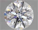 Natural Diamond 1.30 Carats, Round with Excellent Cut, F Color, VVS1 Clarity and Certified by GIA