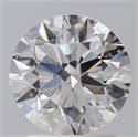 Natural Diamond 1.70 Carats, Round with Excellent Cut, E Color, SI1 Clarity and Certified by GIA