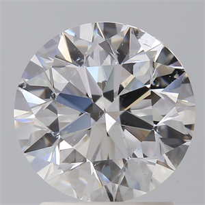 Picture of Natural Diamond 1.70 Carats, Round with Excellent Cut, E Color, SI1 Clarity and Certified by GIA