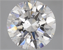 Natural Diamond 3.01 Carats, Round with Excellent Cut, E Color, SI1 Clarity and Certified by GIA