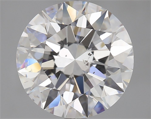 Picture of Natural Diamond 3.01 Carats, Round with Excellent Cut, E Color, SI1 Clarity and Certified by GIA