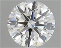 Natural Diamond 1.50 Carats, Round with Excellent Cut, E Color, IF Clarity and Certified by GIA