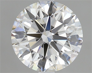 Picture of Natural Diamond 1.50 Carats, Round with Excellent Cut, E Color, IF Clarity and Certified by GIA