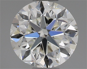 Picture of Natural Diamond 0.41 Carats, Round with Good Cut, J Color, VVS1 Clarity and Certified by GIA