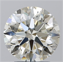 Natural Diamond 3.21 Carats, Round with Excellent Cut, J Color, VS1 Clarity and Certified by IGI