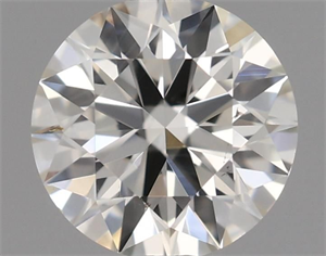 Picture of Natural Diamond 0.50 Carats, Round with Excellent Cut, I Color, VS2 Clarity and Certified by IGI