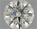 Natural Diamond 0.54 Carats, Round with Excellent Cut, I Color, VS1 Clarity and Certified by IGI