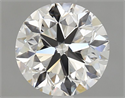 Natural Diamond 2.03 Carats, Round with Very Good Cut, H Color, VS1 Clarity and Certified by GIA