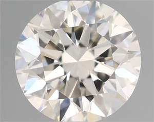 Picture of Natural Diamond 0.40 Carats, Round with Very Good Cut, I Color, VS1 Clarity and Certified by IGI