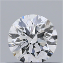 Natural Diamond 0.40 Carats, Round with Very Good Cut, E Color, SI1 Clarity and Certified by GIA