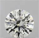 Natural Diamond 0.56 Carats, Round with Excellent Cut, I Color, VS2 Clarity and Certified by IGI