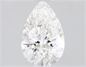 Natural Diamond 0.91 Carats, Pear with  Cut, G Color, VS1 Clarity and Certified by GIA