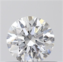 Natural Diamond 0.42 Carats, Round with Excellent Cut, D Color, VVS1 Clarity and Certified by GIA