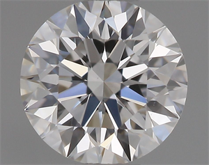 Picture of Natural Diamond 0.40 Carats, Round with Excellent Cut, E Color, VS1 Clarity and Certified by GIA