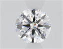 Natural Diamond 0.40 Carats, Round with Very Good Cut, G Color, SI2 Clarity and Certified by GIA