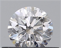 Natural Diamond 0.40 Carats, Round with Very Good Cut, D Color, SI2 Clarity and Certified by GIA