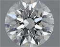 Natural Diamond 0.40 Carats, Round with Excellent Cut, F Color, SI1 Clarity and Certified by GIA