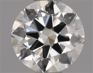 Picture of Natural Diamond 0.40 Carats, Round with Excellent Cut, I Color, VS1 Clarity and Certified by GIA