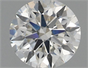 Natural Diamond 0.40 Carats, Round with Excellent Cut, H Color, VS2 Clarity and Certified by GIA