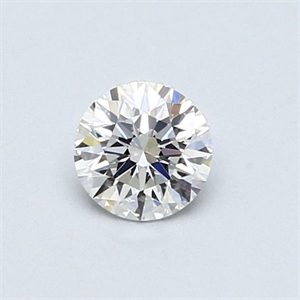 Picture of Natural Diamond 0.44 Carats, Round with Very Good Cut, E Color, VS2 Clarity and Certified by GIA