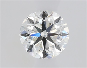 Picture of Natural Diamond 0.50 Carats, Round with Very Good Cut, I Color, VS1 Clarity and Certified by GIA