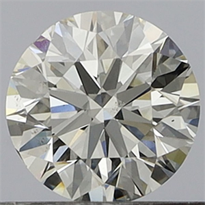 Picture of Natural Diamond 0.50 Carats, Round with Excellent Cut, H Color, SI1 Clarity and Certified by GIA