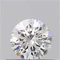 Natural Diamond 0.40 Carats, Round with Excellent Cut, D Color, SI1 Clarity and Certified by GIA