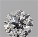 Natural Diamond 0.50 Carats, Round with Good Cut, G Color, SI2 Clarity and Certified by IGI