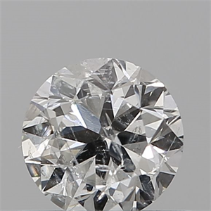 Picture of Natural Diamond 0.50 Carats, Round with Good Cut, G Color, SI2 Clarity and Certified by IGI