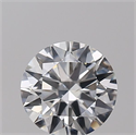 Natural Diamond 0.50 Carats, Round with Excellent Cut, G Color, SI1 Clarity and Certified by GIA