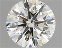 Natural Diamond 0.50 Carats, Round with Excellent Cut, K Color, VVS2 Clarity and Certified by GIA