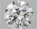 Natural Diamond 1.90 Carats, Round with Excellent Cut, H Color, VS2 Clarity and Certified by GIA