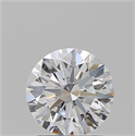 Natural Diamond 1.51 Carats, Round with Excellent Cut, D Color, SI1 Clarity and Certified by GIA