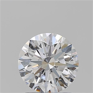 Picture of Natural Diamond 1.51 Carats, Round with Excellent Cut, D Color, SI1 Clarity and Certified by GIA