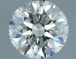 Picture of Natural Diamond 2.80 Carats, Round with Excellent Cut, I Color, VS1 Clarity and Certified by IGI