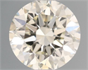 Natural Diamond 0.48 Carats, Round with Excellent Cut, J Color, VS1 Clarity and Certified by IGI