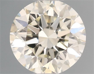 Picture of Natural Diamond 0.48 Carats, Round with Excellent Cut, J Color, VS1 Clarity and Certified by IGI