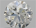 Natural Diamond 0.46 Carats, Round with Very Good Cut, J Color, VS1 Clarity and Certified by GIA